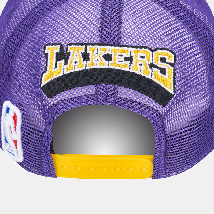 New Era Men's NBA Los Angeles Lakers Trucker Cap yellow image number 1