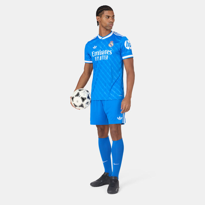adidas Men's Real Madrid 25/26 Third Replica Football Jersey Blue adidas Men's Real Madrid 25/26 Third Replica Football Jersey Blue image number 2