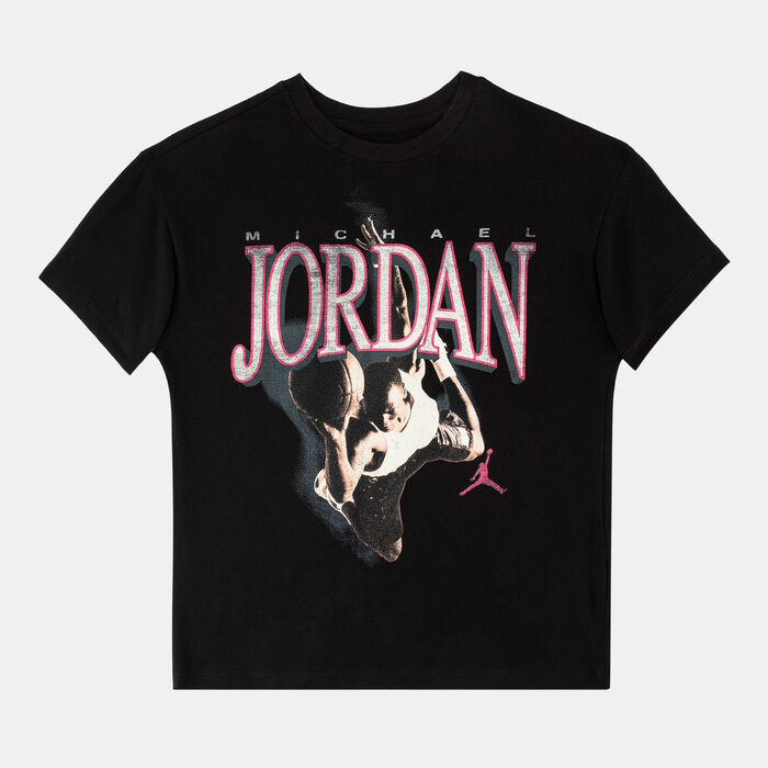 Nike Kids' MJ Soar T-Shirt Black Nike Kids' MJ Soar T-Shirt Black image number 0