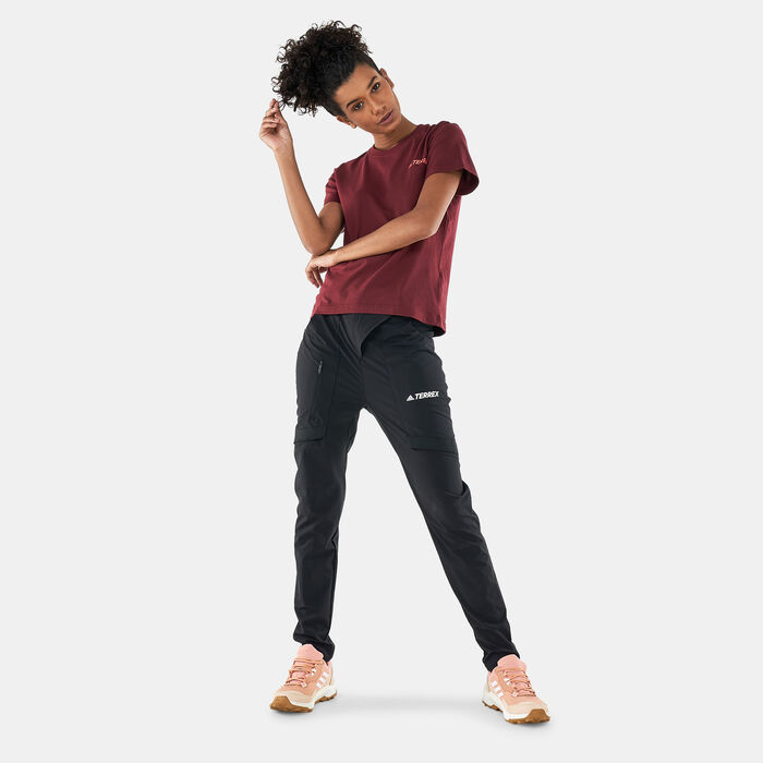 adidas Women's Terrex Zupahike Hiking Pants Black image number 2