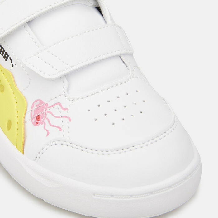 PUMA Kids' x SPONGEBOB Evolve Court Shoe (Younger Kids) White PUMA Kids' x SPONGEBOB Evolve Court Shoe (Younger Kids) White image number 4