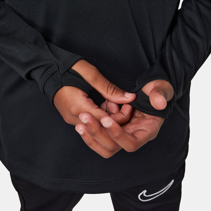 Nike Kids' Academy 1/4-Zip Football Drill Top Black Nike Kids' Academy 1/4-Zip Football Drill Top Black image number 5