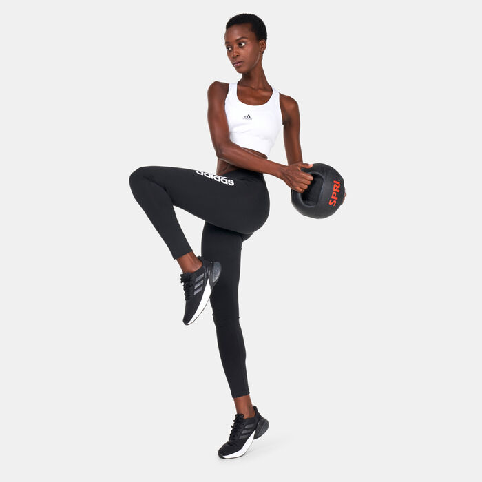 adidas Women’s Future Icons Badge of Sport Leggings Black adidas Women’s Future Icons Badge of Sport Leggings Black image number 2