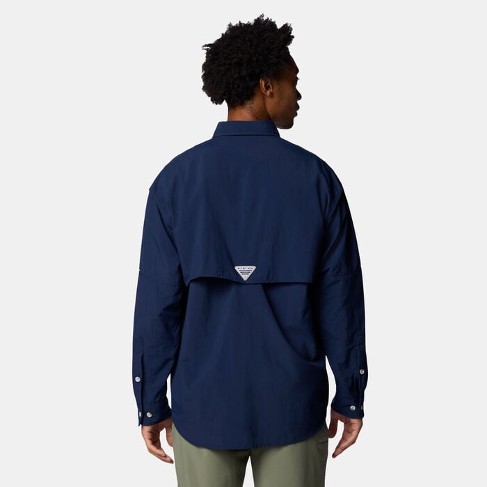 Columbia Men's Bahama™ II Long Sleeve Shirt Blue Columbia Men's Bahama™ II Long Sleeve Shirt Blue image number 1