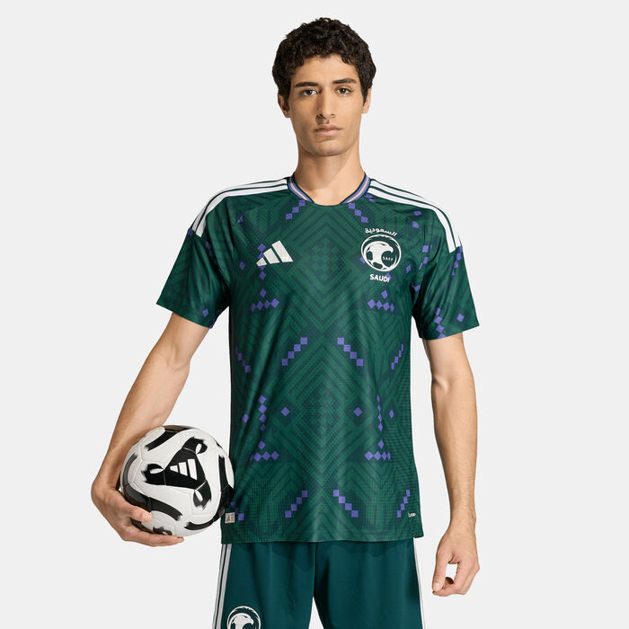 adidas Men's Saudi Arabia 26 Authentic Football Jersey Green image number 0
