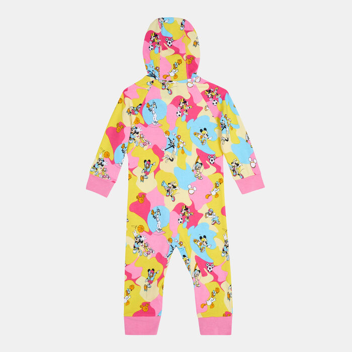 adidas Kids' Disney Mickey Mouse Onesie Pink image number 1