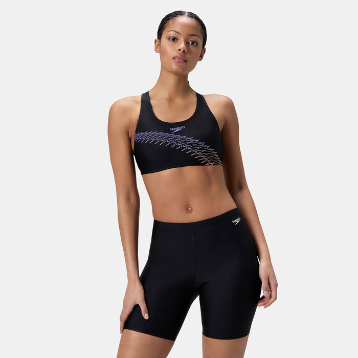 Speedo Women's Solid Swimming Shorts Black Speedo Women's Solid Swimming Shorts Black image number 0
