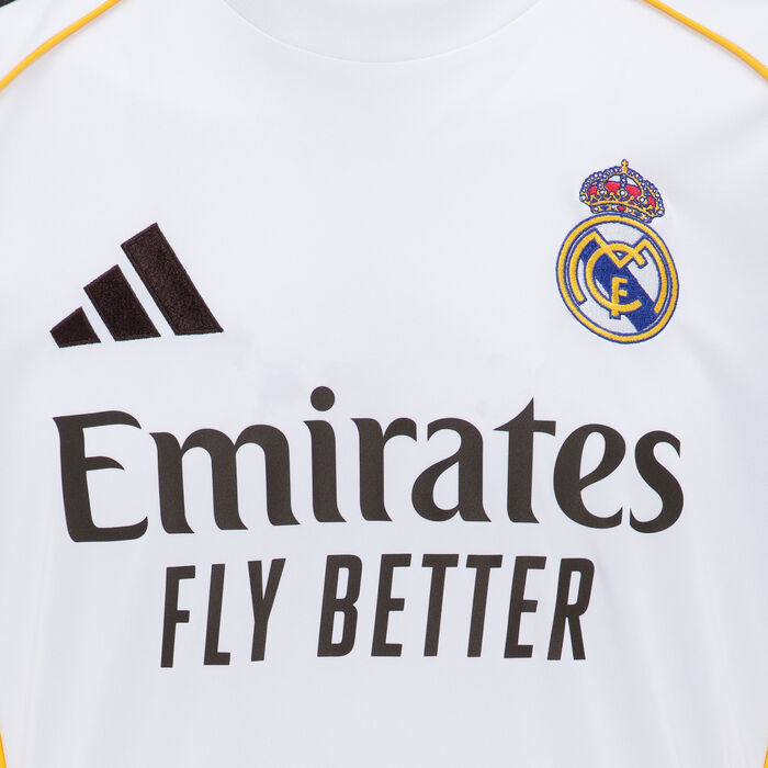 adidas Men's Real Madrid 25/26 Home Replica Football Jersey White adidas Men's Real Madrid 25/26 Home Replica Football Jersey White image number 2