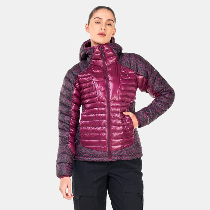 Columbia Women's Labyrinth Loop™ Hooded Jacket Red Columbia Women's Labyrinth Loop™ Hooded Jacket Red image number 0
