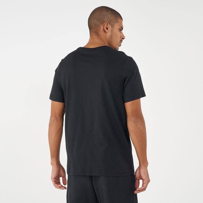 Jordan Men's Jumpman Crew T-Shirt Black Jordan Men's Jumpman Crew T-Shirt Black image number 1
