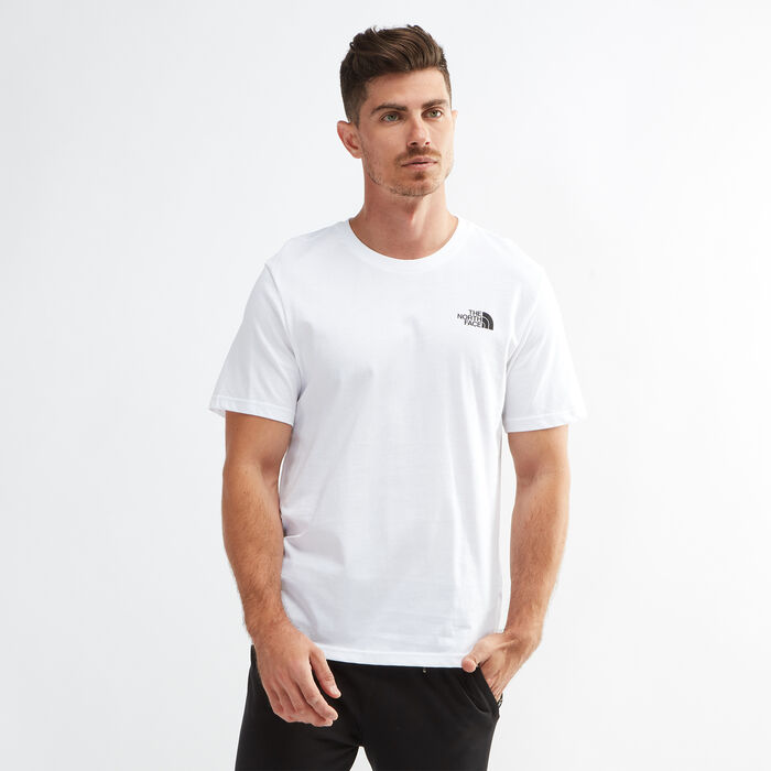 The North Face Men's Simple Dome T-Shirt White The North Face Men's Simple Dome T-Shirt White image number 0