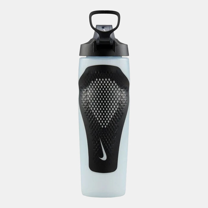 Nike Refuel Water Bottle with Locking Lid (710 ml) White Nike Refuel Water Bottle with Locking Lid (710 ml) White image number 1