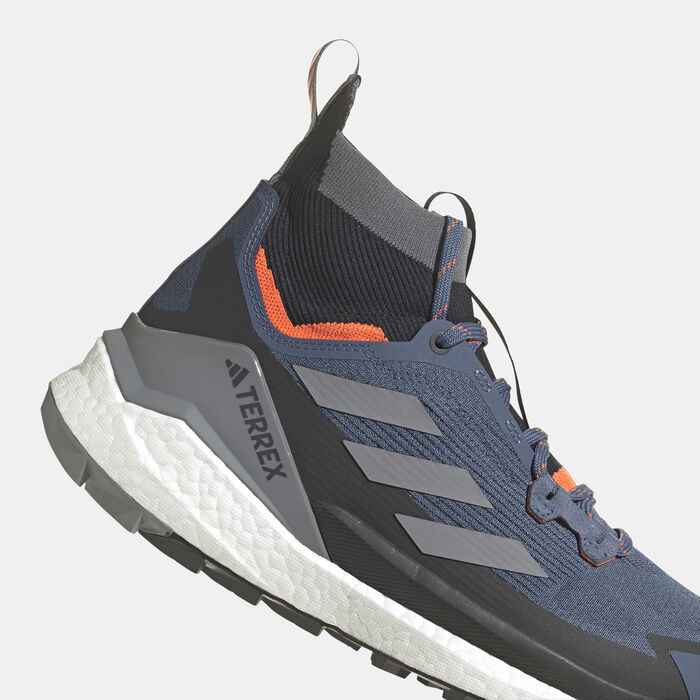 adidas Men's Terrex Free Hiker 2.0 Hiking Shoe Blue adidas Men's Terrex Free Hiker 2.0 Hiking Shoe Blue image number 4