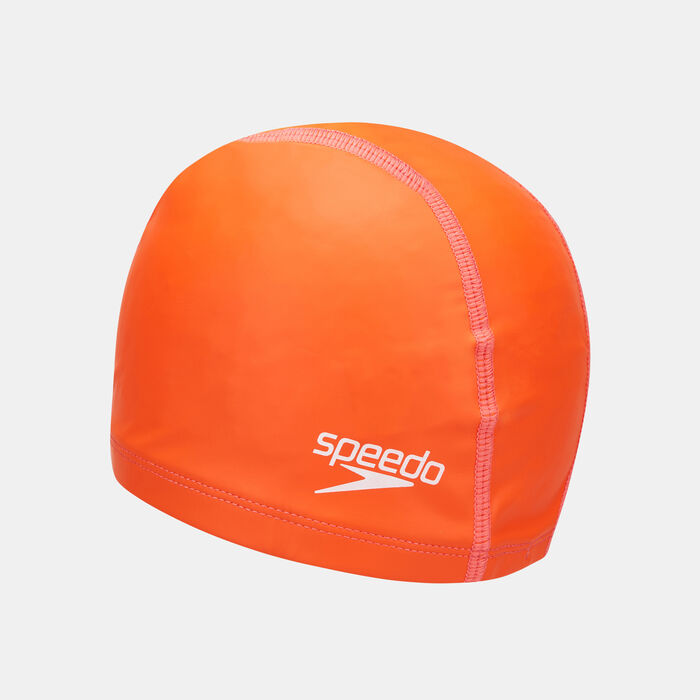 Speedo Pace Swimming Cap Orange Speedo Pace Swimming Cap Orange image number 1