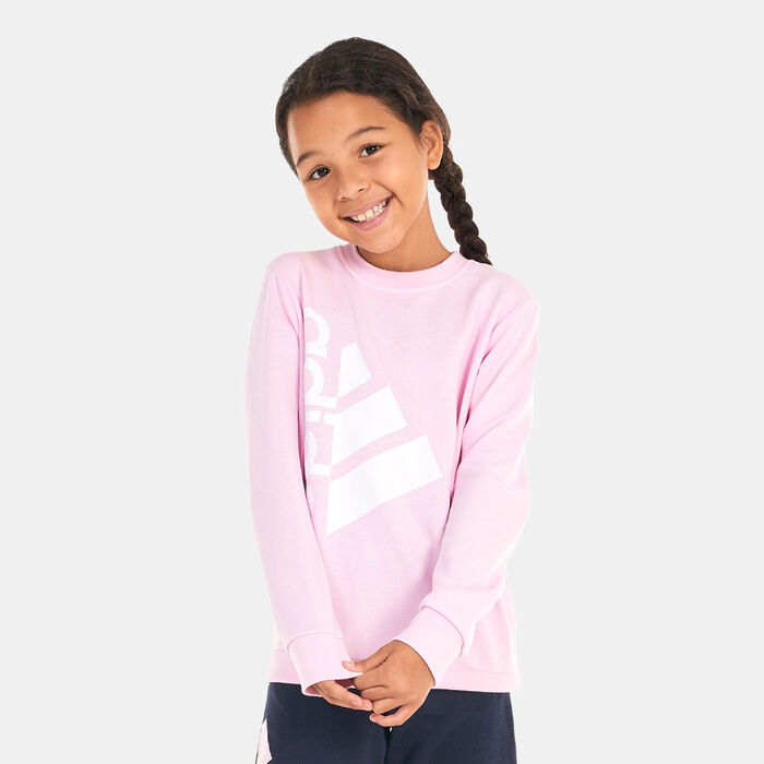 adidas Kids' Badge Of Sport Sweatshirt Pink image number 0