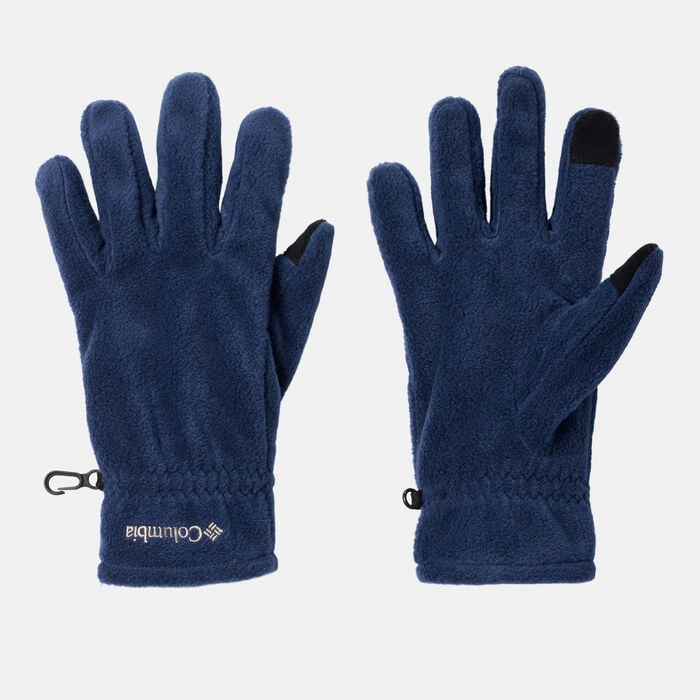 Columbia Men's Steens Mountain II Fleece Gloves Blue Columbia Men's Steens Mountain II Fleece Gloves Blue image number 0