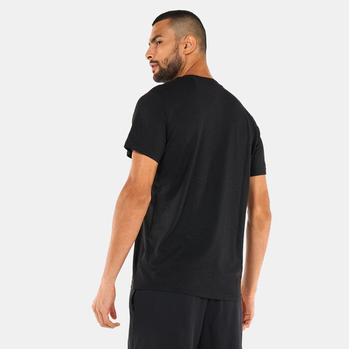 PUMA Men's Performance Slogan Cat Training T-Shirt Black PUMA Men's Performance Slogan Cat Training T-Shirt Black image number 1