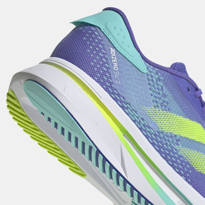 adidas Men's Adizero SL2 Running Shoes Blue adidas Men's Adizero SL2 Running Shoes Blue image number 5