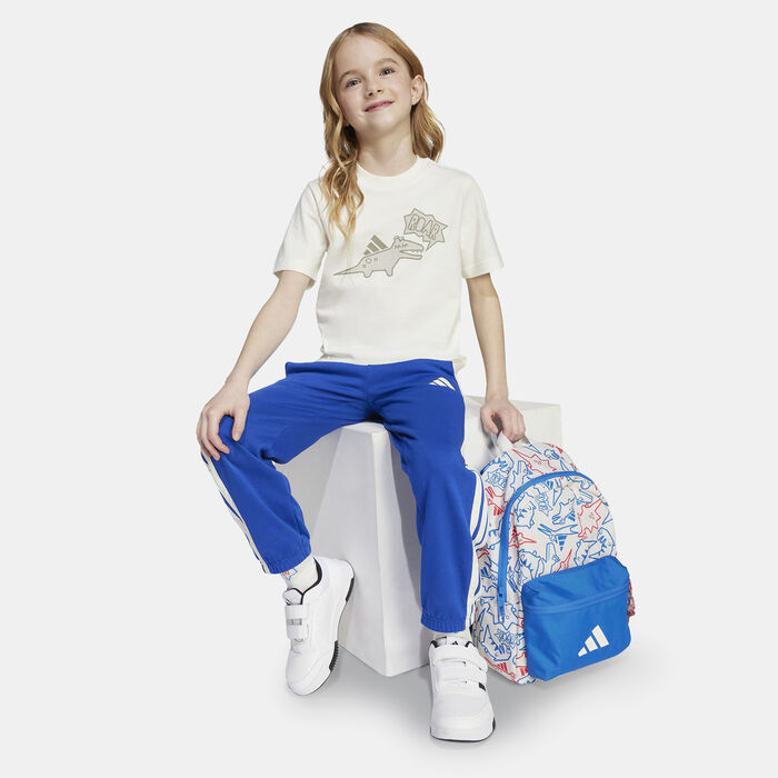adidas Kids' Adiraptor Graphic T-Shirt White adidas Kids' Adiraptor Graphic T-Shirt White image number 2