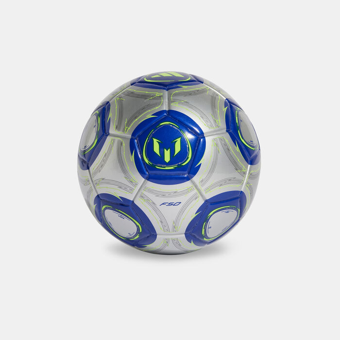 adidas Messi Mini Football Blue adidas Messi Mini Football Blue image number 1