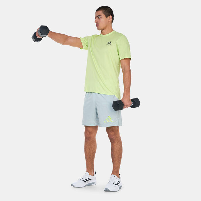 adidas Men's AEROREADY Designed For Movement T-Shirt Green adidas Men's AEROREADY Designed For Movement T-Shirt Green image number 5