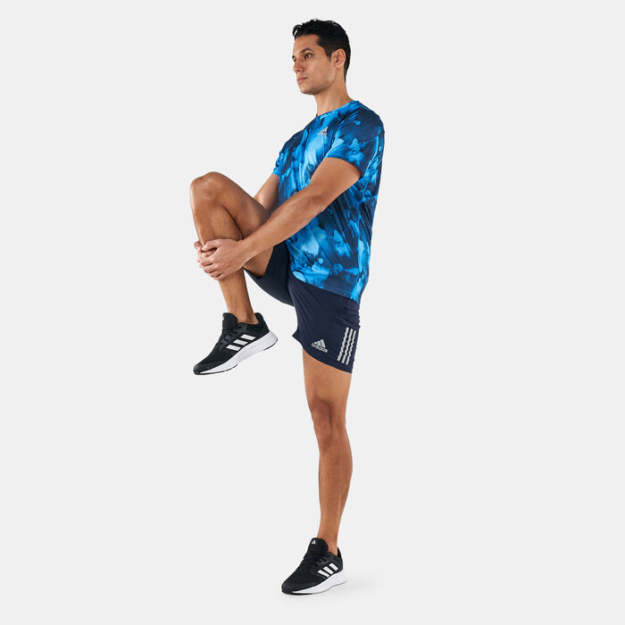 adidas Men's Own The Run Shorts Black image number 2