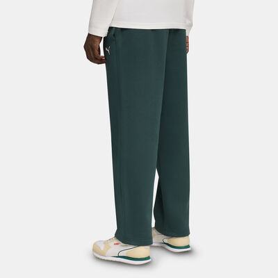 PUMA Men's Class Pinnacle Pintuck Sweatpants Green