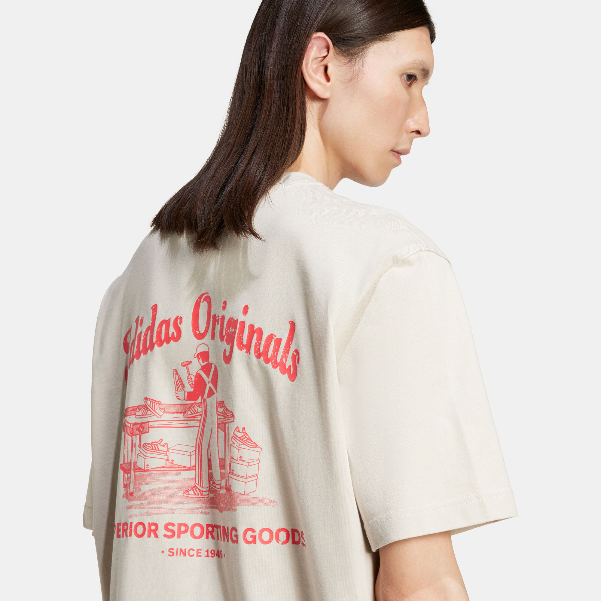 ★★Adairs★★ Wobash Tee JD0667 T-shirt Wabash - Beige adidas | adidas France