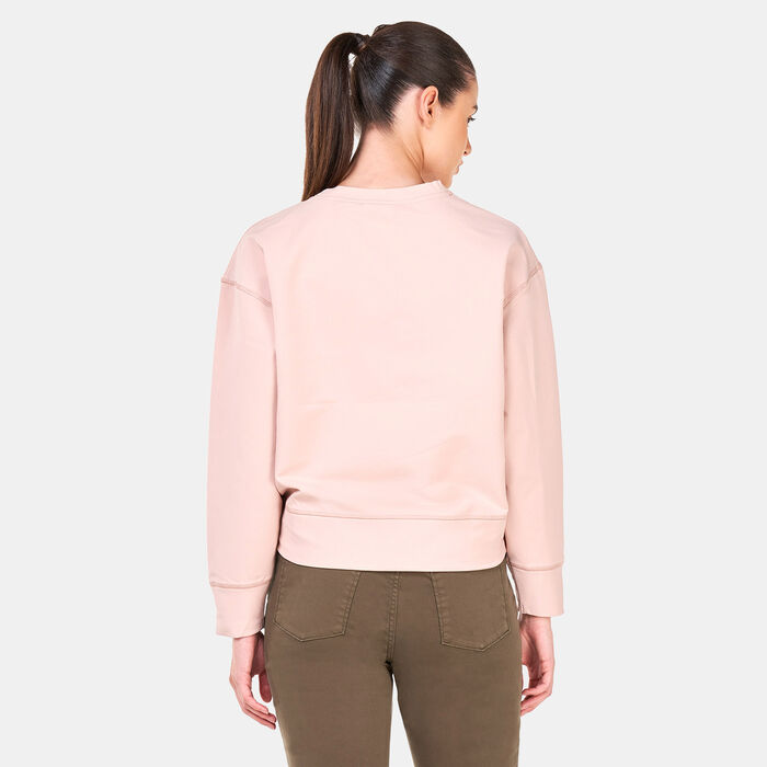 Timberland Women's Timberloop™ Hybird Sweatshirt Pink image number 1