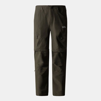 The North Face Men’s Exploration Convertible Pants Green The North Face Men’s Exploration Convertible Pants Green