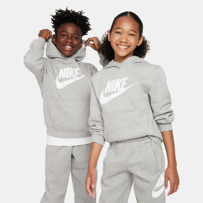 Nike Kids' Sportswear Club Hoodie Grey Nike Kids' Sportswear Club Hoodie Grey image number 0