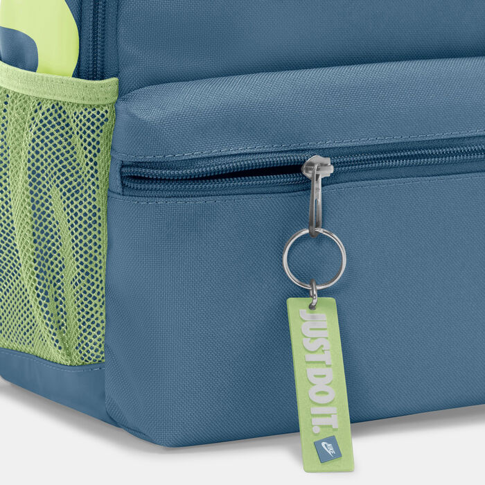 Nike Kids' Brasilia JDI Mini Backpack Blue Nike Kids' Brasilia JDI Mini Backpack Blue image number 4