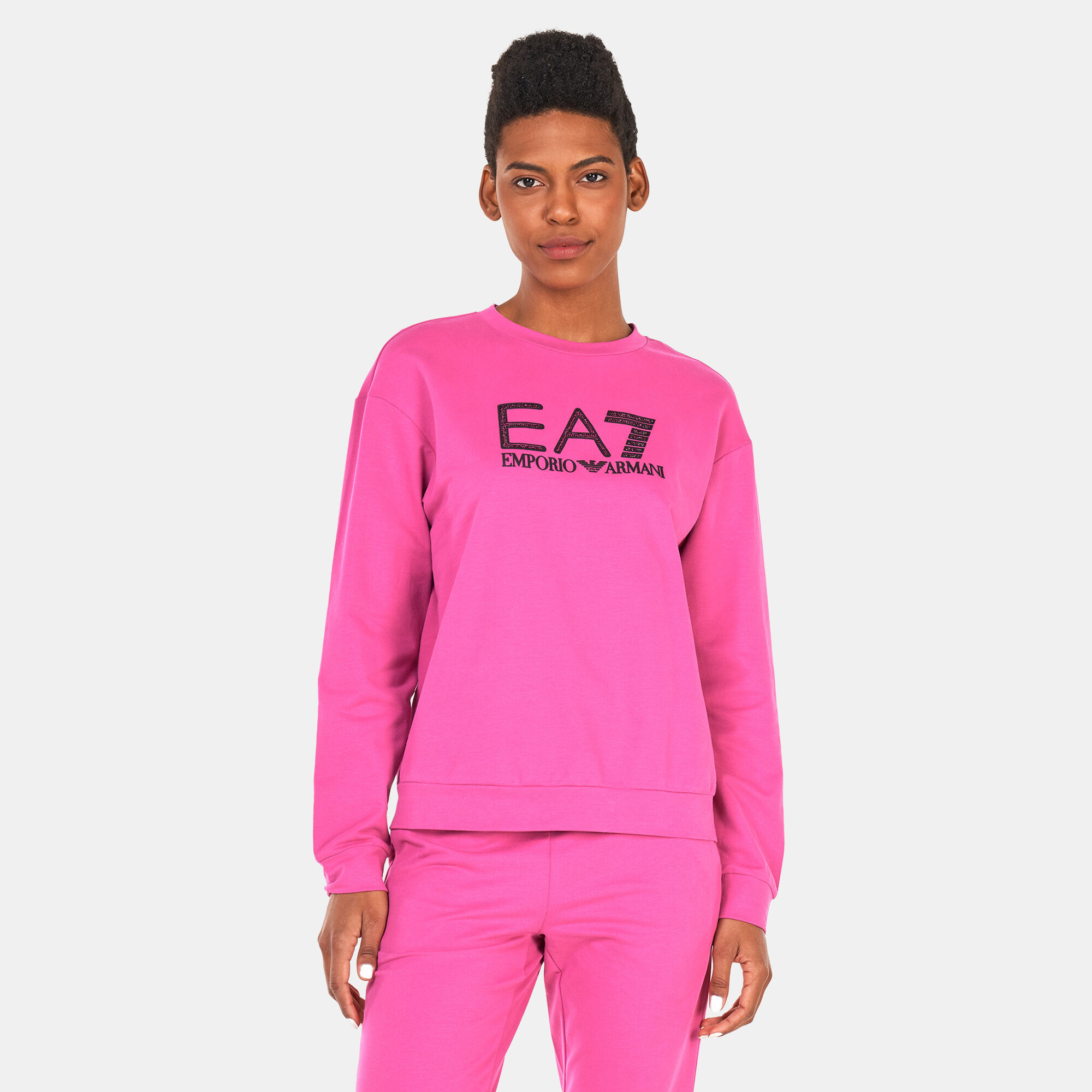 Emporio armani sweatshirt womens outlet