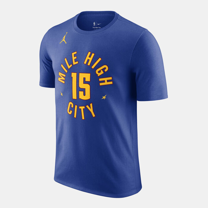 Jordan Men's NBA Denver Nuggets Nikola Jokic Statement Edition T-Shirt Blue Jordan Men's NBA Denver Nuggets Nikola Jokic Statement Edition T-Shirt Blue image number 1