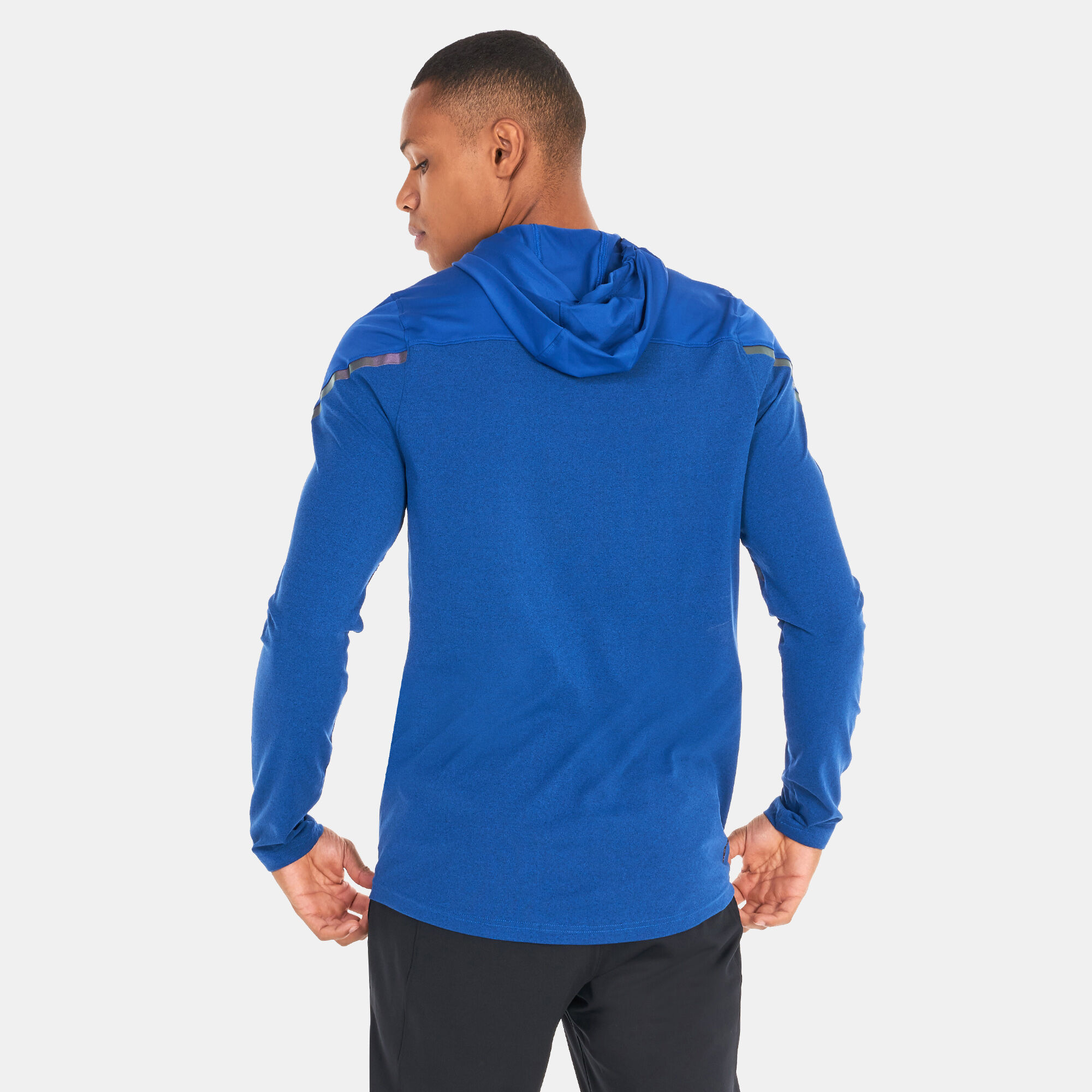 Men s UA RUSH HeatGear Full Zip Hoodie Blue Under Armour in KSA SSS