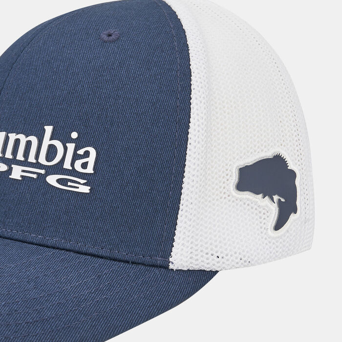 Columbia PFG Mesh Ball Cap Blue Columbia PFG Mesh Ball Cap Blue image number 2