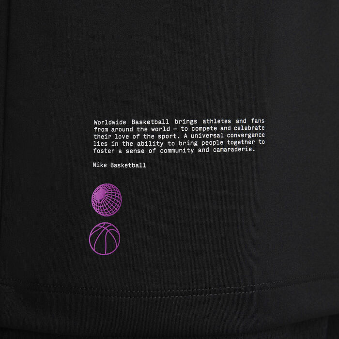 Nike Men's Dri-FIT Basketball T-Shirt Black Nike Men's Dri-FIT Basketball T-Shirt Black image number 4