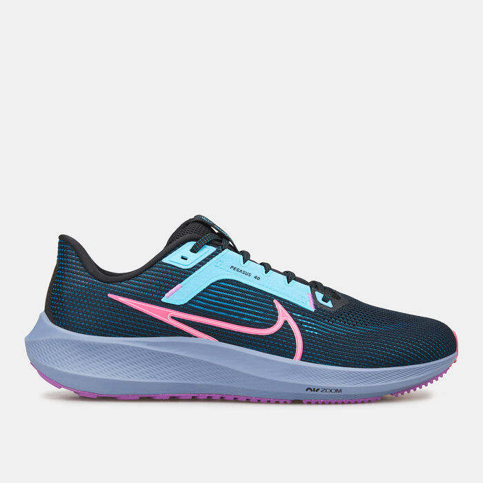 Nike Men's Air Zoom Pegasus 40 Shoe Black Nike Men's Air Zoom Pegasus 40 Shoe Black image number 0