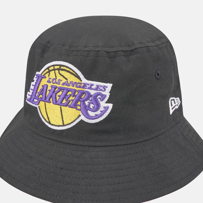 New Era Men's Los Angeles Lakers Print Infill Bucket Hat Black New Era Men's Los Angeles Lakers Print Infill Bucket Hat Black image number 2
