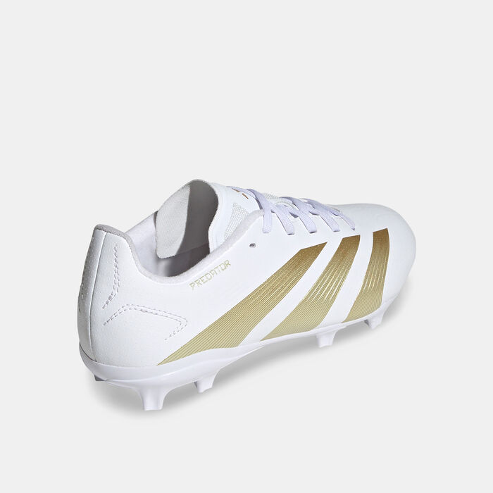 adidas Kids' Predator League Firm Ground Football Shoes White image number 2