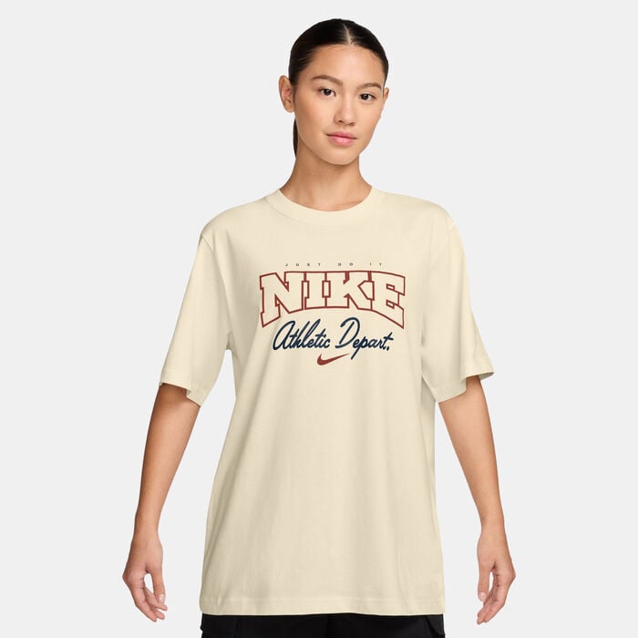 Nike Women's Sportswear T-Shirt Ivory Nike Women's Sportswear T-Shirt Ivory image number 0