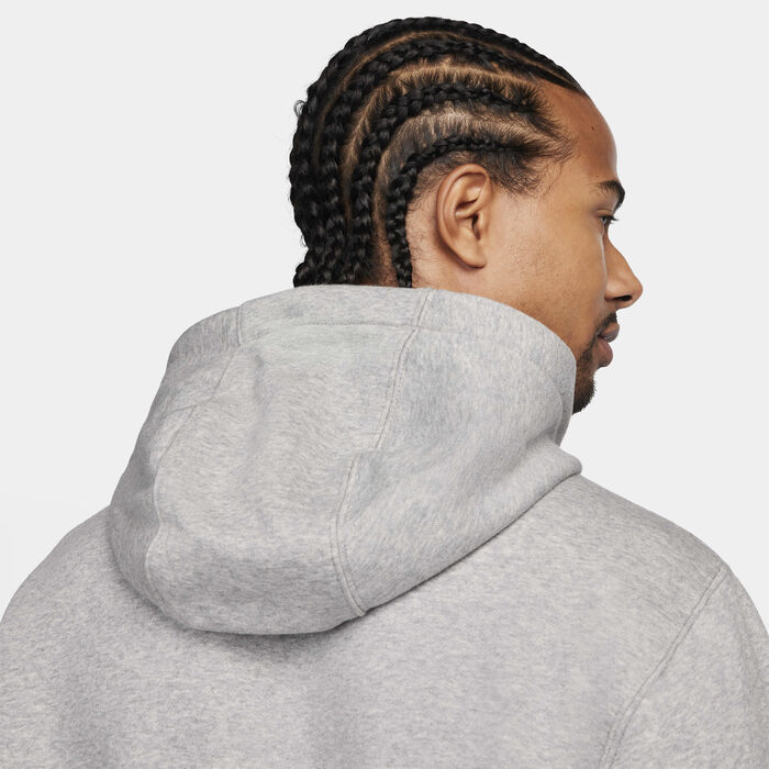 Nike Men's Club Fleece Hoodie Grey Nike Men's Club Fleece Hoodie Grey image number 5