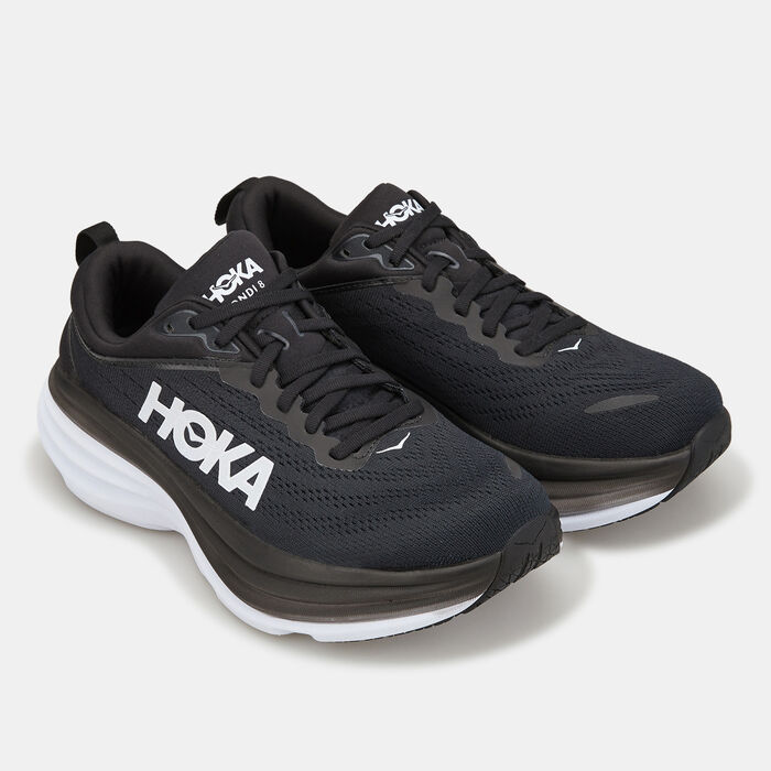 Buy HOKA Women's Bondi 8 Running Shoe Black in KSA -SSS