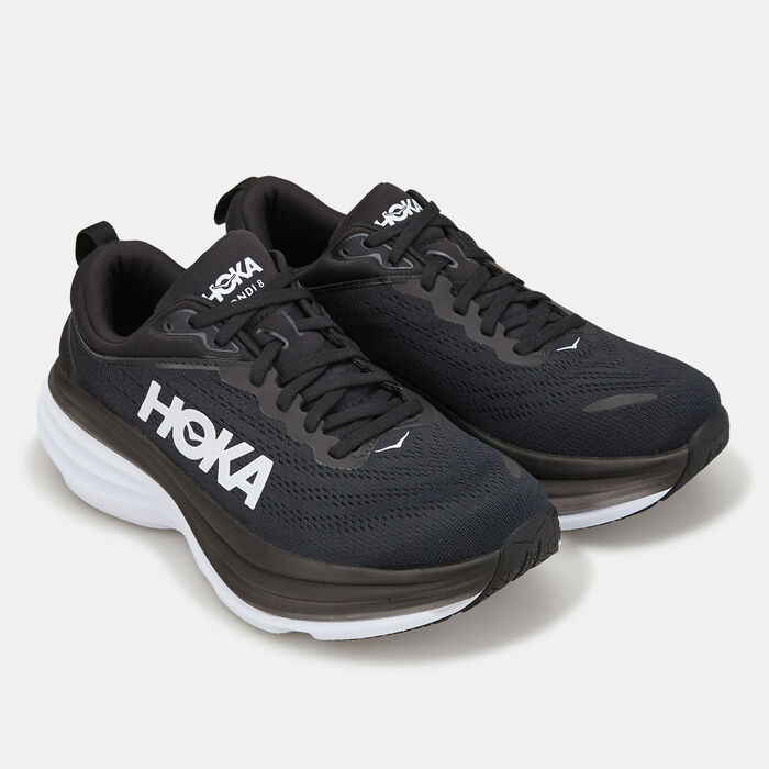 HOKA Women's Bondi 8 Running Shoe Black HOKA Women's Bondi 8 Running Shoe Black image number 1