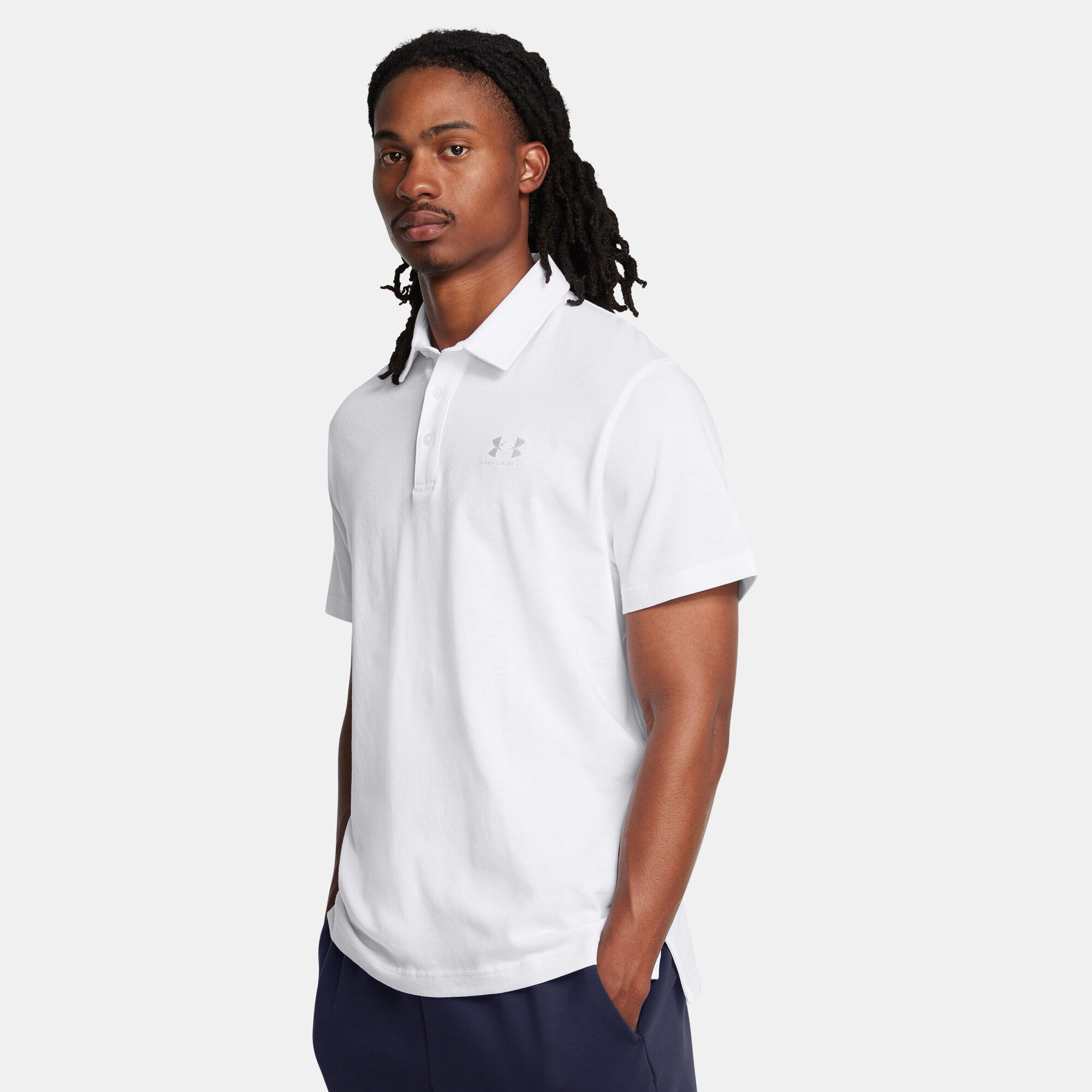 Under armour shirt with collar online
