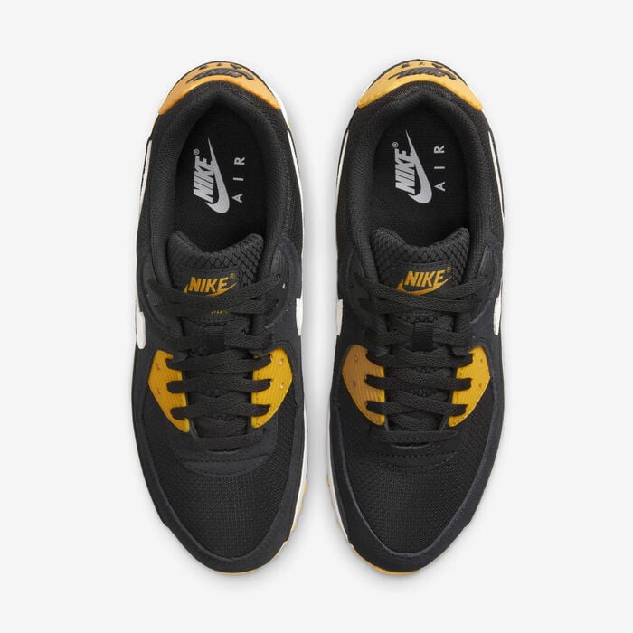 Nike Men's Air Max 90 Shoes Black Nike Men's Air Max 90 Shoes Black image number 4