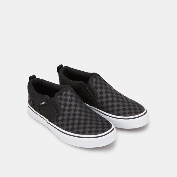Vans Kids' Asher Shoe Black Vans Kids' Asher Shoe Black image number 1