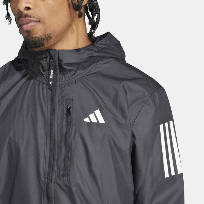 adidas Men's Own the Run Jacket Black adidas Men's Own the Run Jacket Black image number 4