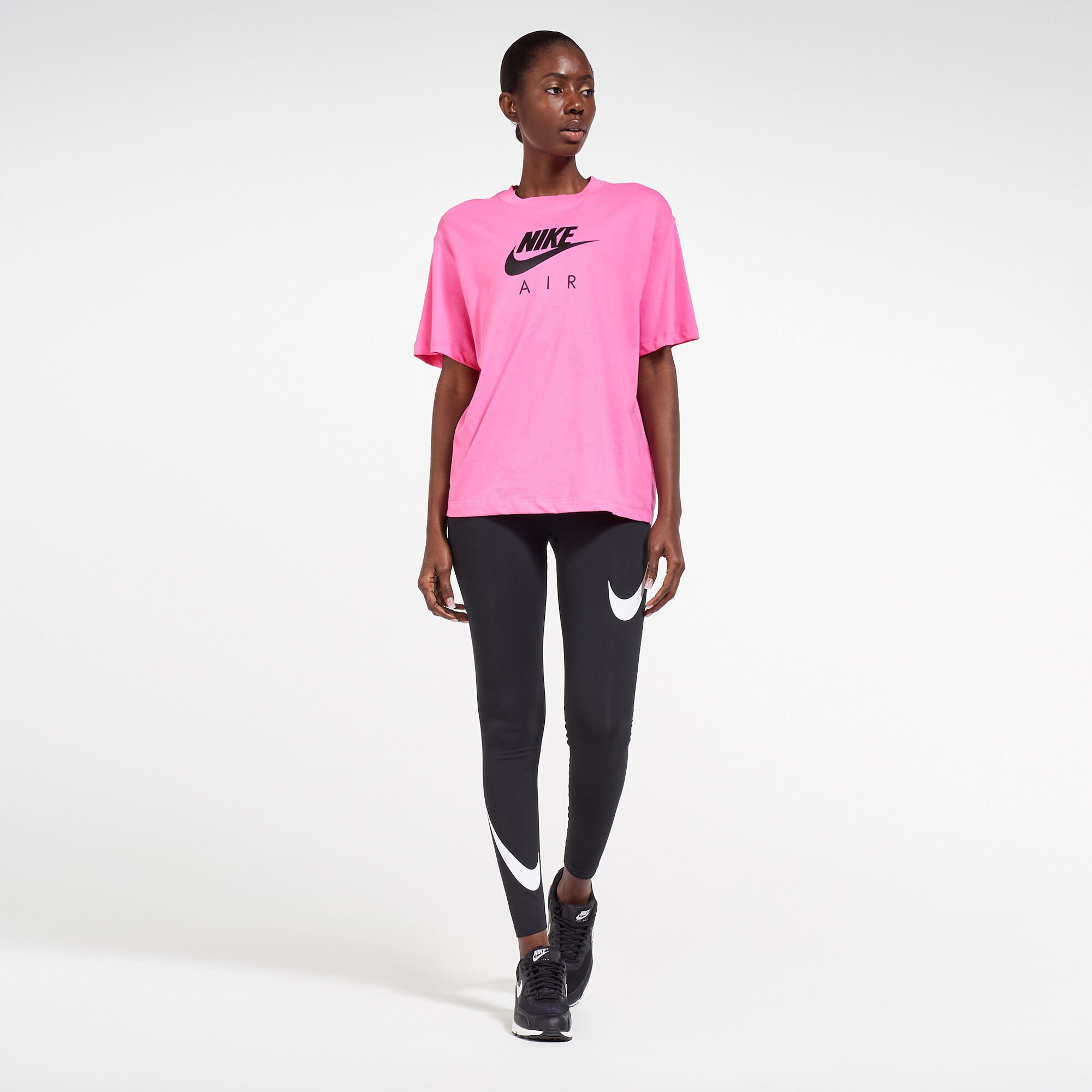 Nike air t shirt pink store