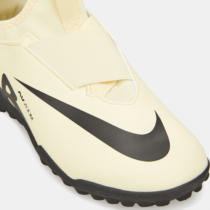 Nike Kids' Mercurial Vapor 15 Academy Turf Football Shoes (Younger and Older Kids) Ivory image number 4
